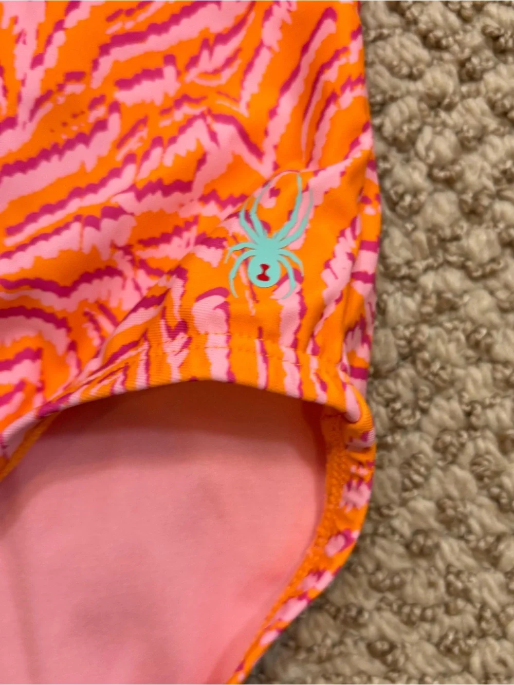 Lot of Two Girls Spyder Brand One Piece‎ Swim Suits Size Large 12-14
